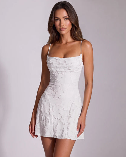 Noemie Mini Dresses — White