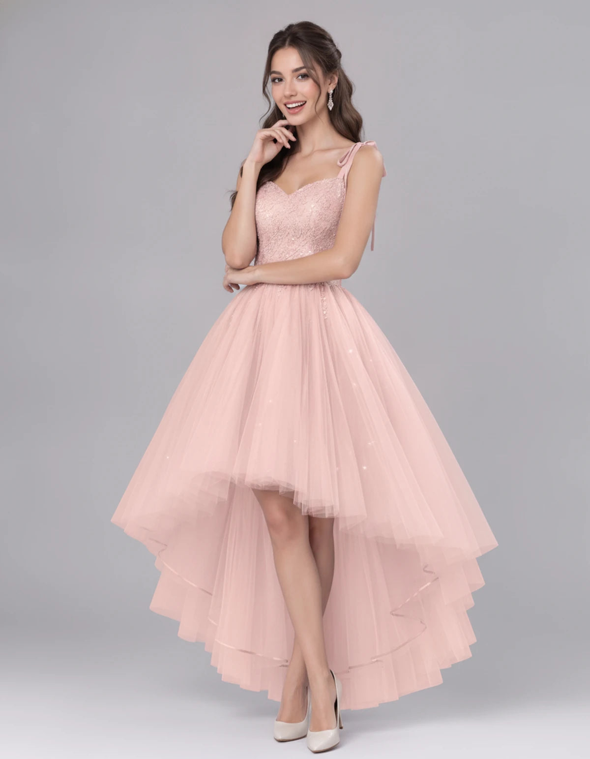 Nolwenn Midi Dresses — Blush | SKU: RB-6e9a24-blush-2,RB-6e9a24-blush-4,RB-6e9a24-blush-6,RB-6e9a24-blush-8,RB-6e9a24-blush-10,RB-6e9a24-blush-12,RB-6e9a24-blush-14,RB-6e9a24-blush-14W,RB-6e9a24-blush-16,RB-6e9a24-blush-16W,RB-6e9a24-blush-18W,RB-6e9a24-blush-20W