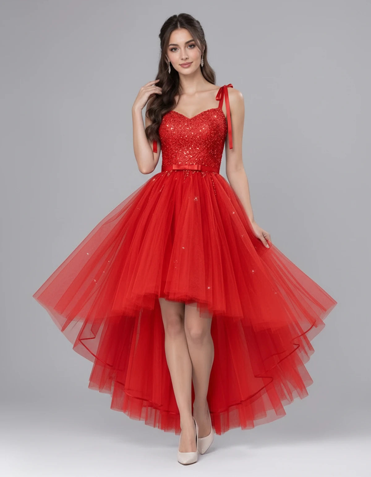 Nolwenn Midi Dresses — Red | SKU: RB-6e9a24-red-2,RB-6e9a24-red-4,RB-6e9a24-red-6,RB-6e9a24-red-8,RB-6e9a24-red-10,RB-6e9a24-red-12,RB-6e9a24-red-14,RB-6e9a24-red-14W,RB-6e9a24-red-16,RB-6e9a24-red-16W,RB-6e9a24-red-18W,RB-6e9a24-red-20W