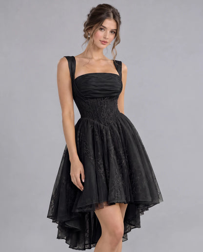 Novaline Midi Dresses — Black