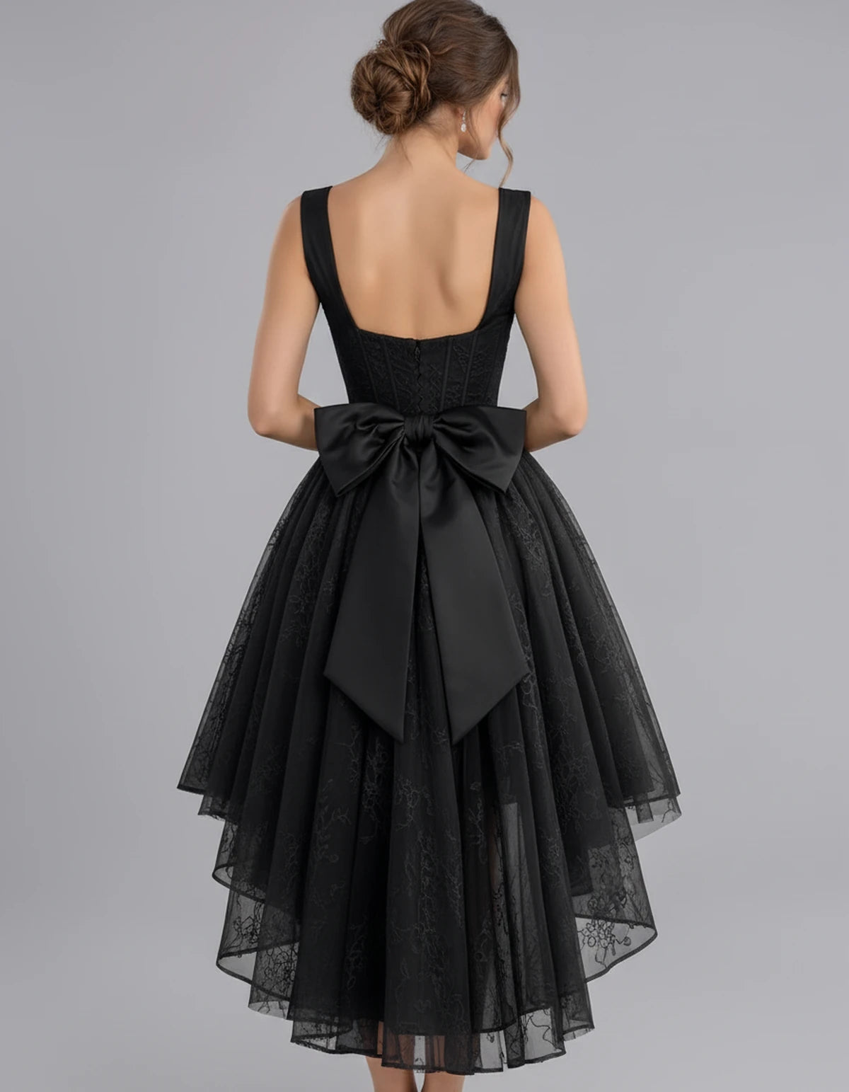 Novaline Midi Dresses — Black | SKU: RB-1a57ce-black-2,RB-1a57ce-black-4,RB-1a57ce-black-6,RB-1a57ce-black-8,RB-1a57ce-black-10,RB-1a57ce-black-12,RB-1a57ce-black-14,RB-1a57ce-black-16,RB-1a57ce-black-16W,RB-1a57ce-black-18W,RB-1a57ce-black-20W,RB-1a57ce-black-22W
