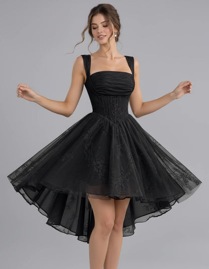 Novaline Midi Dresses — Black | SKU: RB-1a57ce-black-2,RB-1a57ce-black-4,RB-1a57ce-black-6,RB-1a57ce-black-8,RB-1a57ce-black-10,RB-1a57ce-black-12,RB-1a57ce-black-14,RB-1a57ce-black-16,RB-1a57ce-black-16W,RB-1a57ce-black-18W,RB-1a57ce-black-20W,RB-1a57ce-black-22W