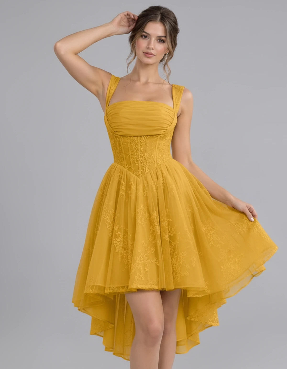 Novaline Midi Dresses — Gold | SKU: RB-1a57ce-gold-2,RB-1a57ce-gold-4,RB-1a57ce-gold-6,RB-1a57ce-gold-8,RB-1a57ce-gold-10,RB-1a57ce-gold-12,RB-1a57ce-gold-14,RB-1a57ce-gold-16,RB-1a57ce-gold-16W,RB-1a57ce-gold-18W,RB-1a57ce-gold-20W,RB-1a57ce-gold-22W