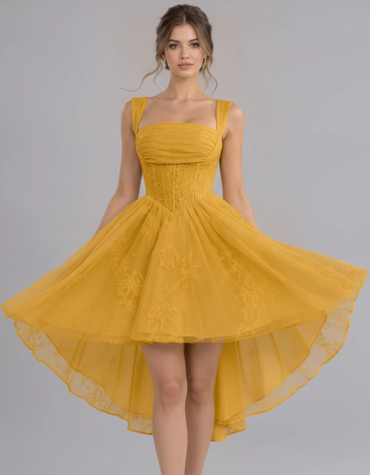 Novaline Midi Dresses — Gold | SKU: RB-1a57ce-gold-2,RB-1a57ce-gold-4,RB-1a57ce-gold-6,RB-1a57ce-gold-8,RB-1a57ce-gold-10,RB-1a57ce-gold-12,RB-1a57ce-gold-14,RB-1a57ce-gold-16,RB-1a57ce-gold-16W,RB-1a57ce-gold-18W,RB-1a57ce-gold-20W,RB-1a57ce-gold-22W