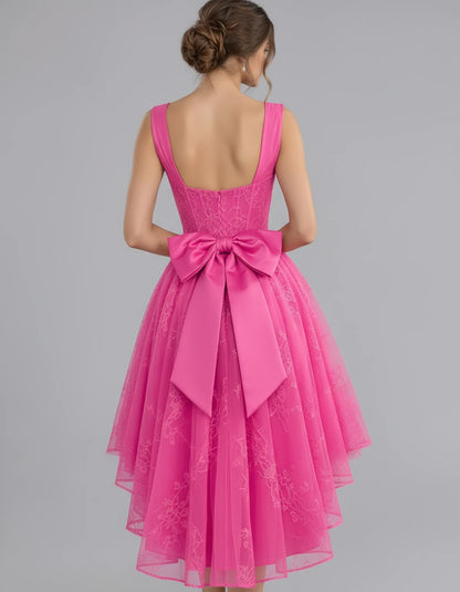 Novaline Midi Dresses — Hot Pink | SKU: RB-1a57ce-hotpink-2,RB-1a57ce-hotpink-4,RB-1a57ce-hotpink-6,RB-1a57ce-hotpink-8,RB-1a57ce-hotpink-10,RB-1a57ce-hotpink-12,RB-1a57ce-hotpink-14,RB-1a57ce-hotpink-16,RB-1a57ce-hotpink-16W,RB-1a57ce-hotpink-18W,RB-1a57ce-hotpink-20W,RB-1a57ce-hotpink-22W
