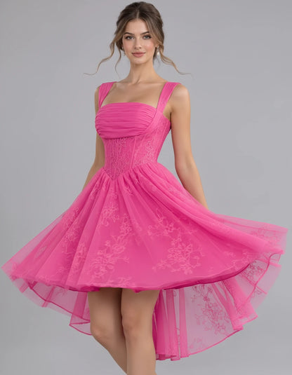 Novaline Midi Dresses — Hot Pink | SKU: RB-1a57ce-hotpink-2,RB-1a57ce-hotpink-4,RB-1a57ce-hotpink-6,RB-1a57ce-hotpink-8,RB-1a57ce-hotpink-10,RB-1a57ce-hotpink-12,RB-1a57ce-hotpink-14,RB-1a57ce-hotpink-16,RB-1a57ce-hotpink-16W,RB-1a57ce-hotpink-18W,RB-1a57ce-hotpink-20W,RB-1a57ce-hotpink-22W