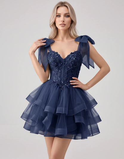 Oceane Mini Dresses — Dark Navy Blue | SKU: RB-8bb178-darkna40-2,RB-8bb178-darkna40-4,RB-8bb178-darkna40-6,RB-8bb178-darkna40-8,RB-8bb178-darkna40-10,RB-8bb178-darkna40-12,RB-8bb178-darkna40-14,RB-8bb178-darkna40-16,RB-8bb178-darkna40-16W,RB-8bb178-darkna40-18W,RB-8bb178-darkna40-20W,RB-8bb178-darkna40-22W
