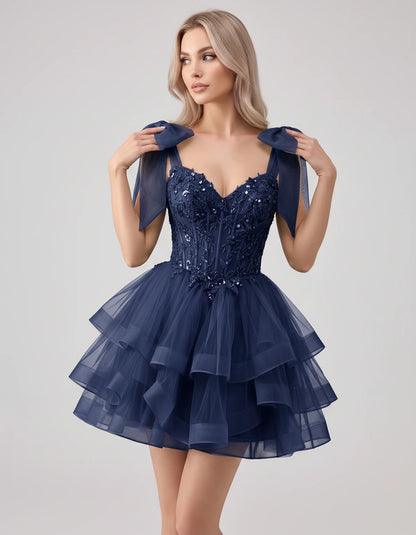Oceane Mini Dresses — Dark Navy Blue | SKU: RB-8bb178-darkna40-2,RB-8bb178-darkna40-4,RB-8bb178-darkna40-6,RB-8bb178-darkna40-8,RB-8bb178-darkna40-10,RB-8bb178-darkna40-12,RB-8bb178-darkna40-14,RB-8bb178-darkna40-16,RB-8bb178-darkna40-16W,RB-8bb178-darkna40-18W,RB-8bb178-darkna40-20W,RB-8bb178-darkna40-22W