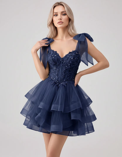 Oceane Mini Dresses — Dark Navy Blue | SKU: RB-8bb178-darkna40-2,RB-8bb178-darkna40-4,RB-8bb178-darkna40-6,RB-8bb178-darkna40-8,RB-8bb178-darkna40-10,RB-8bb178-darkna40-12,RB-8bb178-darkna40-14,RB-8bb178-darkna40-16,RB-8bb178-darkna40-16W,RB-8bb178-darkna40-18W,RB-8bb178-darkna40-20W,RB-8bb178-darkna40-22W