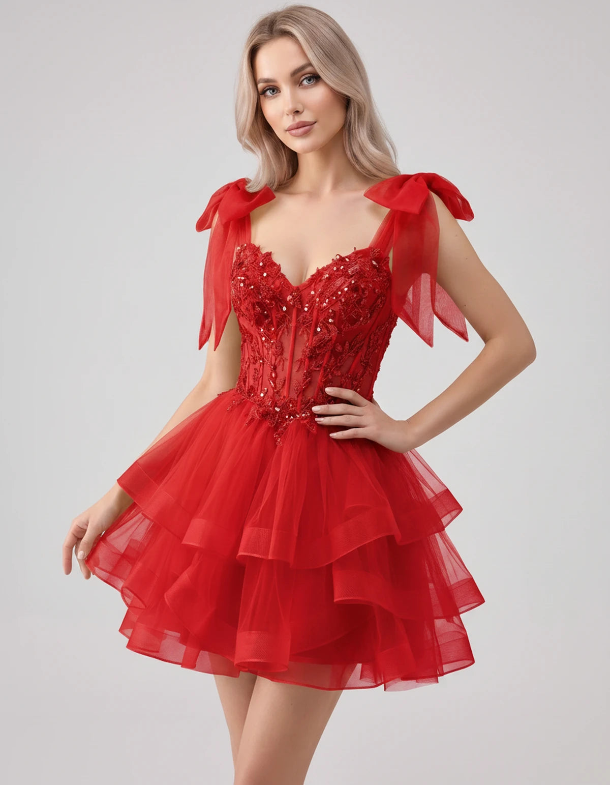 Oceane Mini Dresses — Red | SKU: RB-8bb178-red-2,RB-8bb178-red-4,RB-8bb178-red-6,RB-8bb178-red-8,RB-8bb178-red-10,RB-8bb178-red-12,RB-8bb178-red-14,RB-8bb178-red-16,RB-8bb178-red-16W,RB-8bb178-red-18W,RB-8bb178-red-20W,RB-8bb178-red-22W