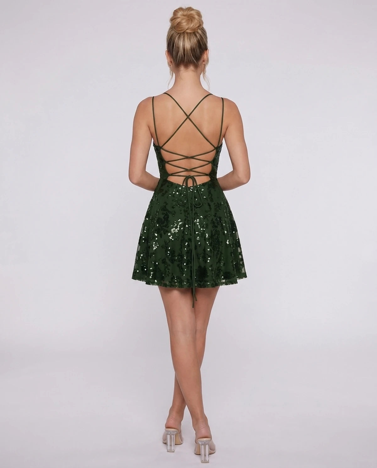 Octavia Mini Dresses — Emerald | SKU: RB-ea7429-emerald-2,RB-ea7429-emerald-4,RB-ea7429-emerald-6,RB-ea7429-emerald-8,RB-ea7429-emerald-10,RB-ea7429-emerald-12,RB-ea7429-emerald-14,RB-ea7429-emerald-14W,RB-ea7429-emerald-16,RB-ea7429-emerald-16W,RB-ea7429-emerald-18W,RB-ea7429-emerald-20W