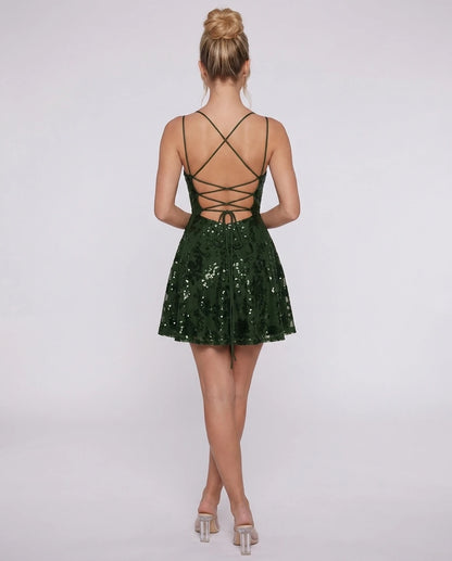 Octavia Mini Dresses — Emerald | SKU: RB-ea7429-emerald-2,RB-ea7429-emerald-4,RB-ea7429-emerald-6,RB-ea7429-emerald-8,RB-ea7429-emerald-10,RB-ea7429-emerald-12,RB-ea7429-emerald-14,RB-ea7429-emerald-14W,RB-ea7429-emerald-16,RB-ea7429-emerald-16W,RB-ea7429-emerald-18W,RB-ea7429-emerald-20W