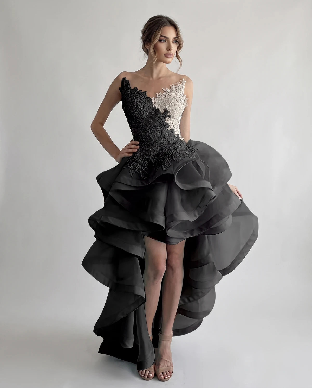 Odelia Maxi Dresses — Black