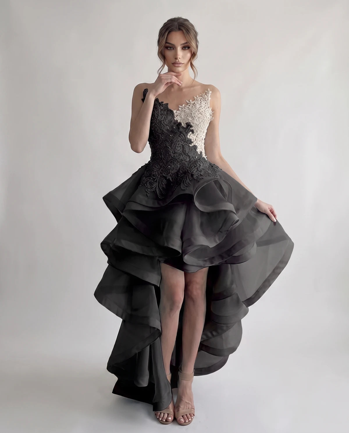 Odelia Maxi Dresses — Black | SKU: RB-607d73-black-2,RB-607d73-black-4,RB-607d73-black-6,RB-607d73-black-8,RB-607d73-black-10,RB-607d73-black-12,RB-607d73-black-14,RB-607d73-black-14W,RB-607d73-black-16,RB-607d73-black-16W,RB-607d73-black-18W,RB-607d73-black-20W