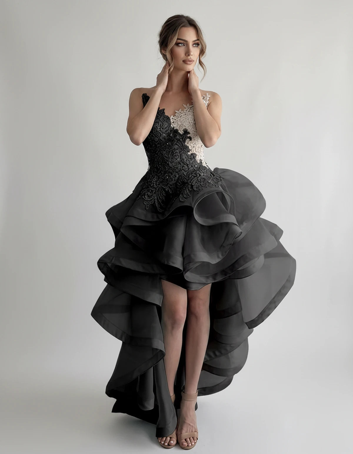 Odelia Maxi Dresses — Black | SKU: RB-607d73-black-2,RB-607d73-black-4,RB-607d73-black-6,RB-607d73-black-8,RB-607d73-black-10,RB-607d73-black-12,RB-607d73-black-14,RB-607d73-black-14W,RB-607d73-black-16,RB-607d73-black-16W,RB-607d73-black-18W,RB-607d73-black-20W