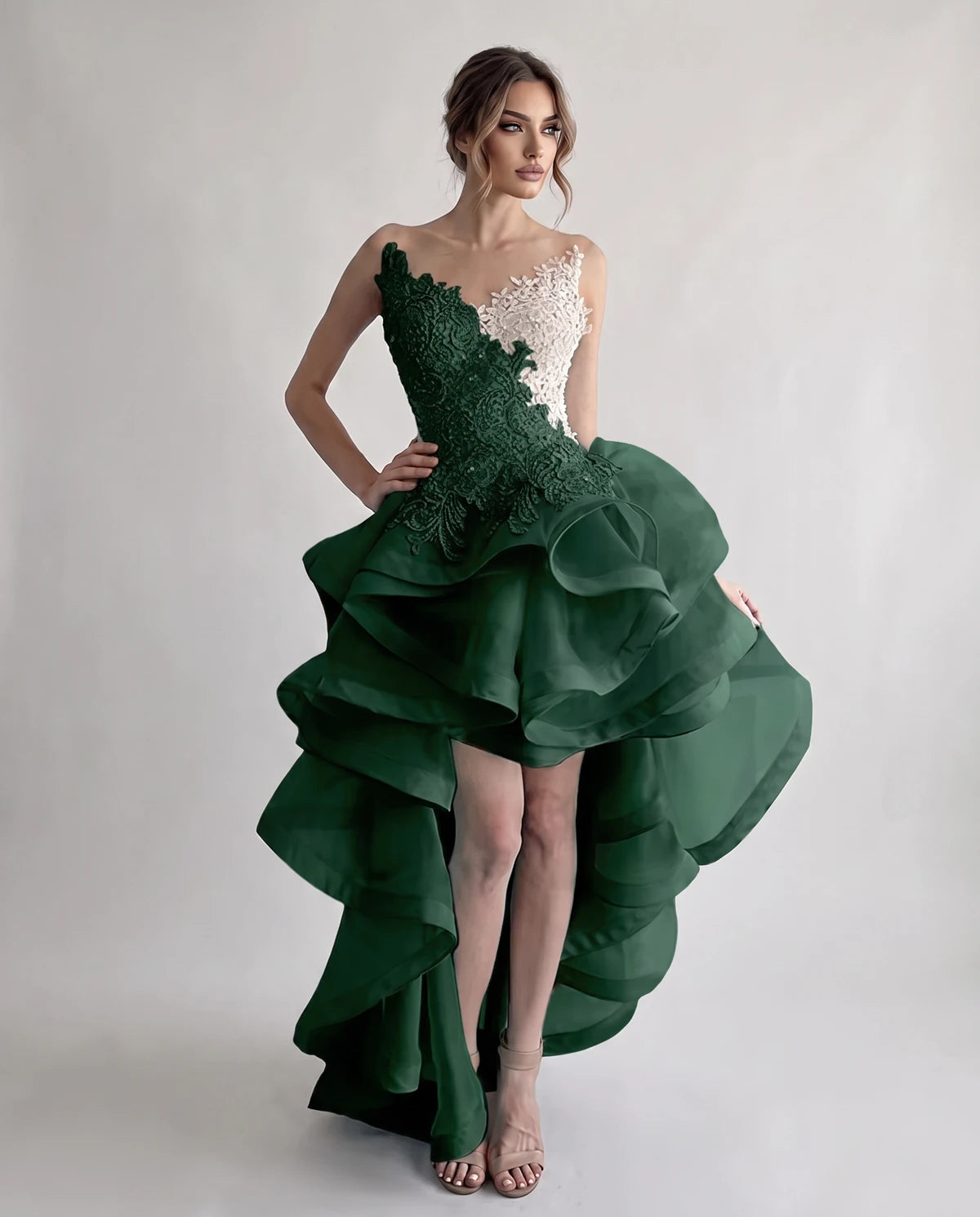 Odelia Maxi Dresses — Green