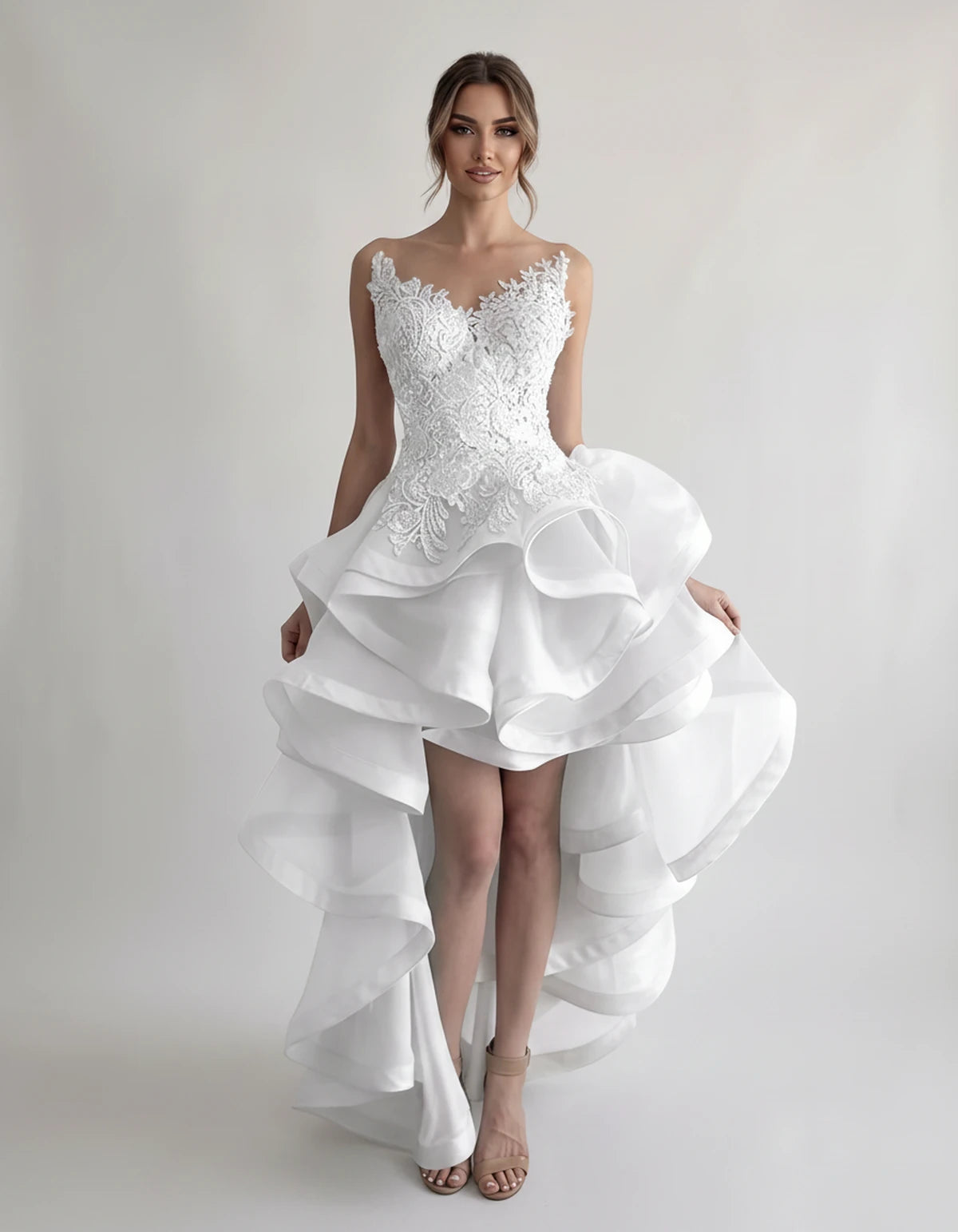 Odelia Maxi Dresses — White | SKU: RB-607d73-white-2,RB-607d73-white-4,RB-607d73-white-6,RB-607d73-white-8,RB-607d73-white-10,RB-607d73-white-12,RB-607d73-white-14,RB-607d73-white-14W,RB-607d73-white-16,RB-607d73-white-16W,RB-607d73-white-18W,RB-607d73-white-20W