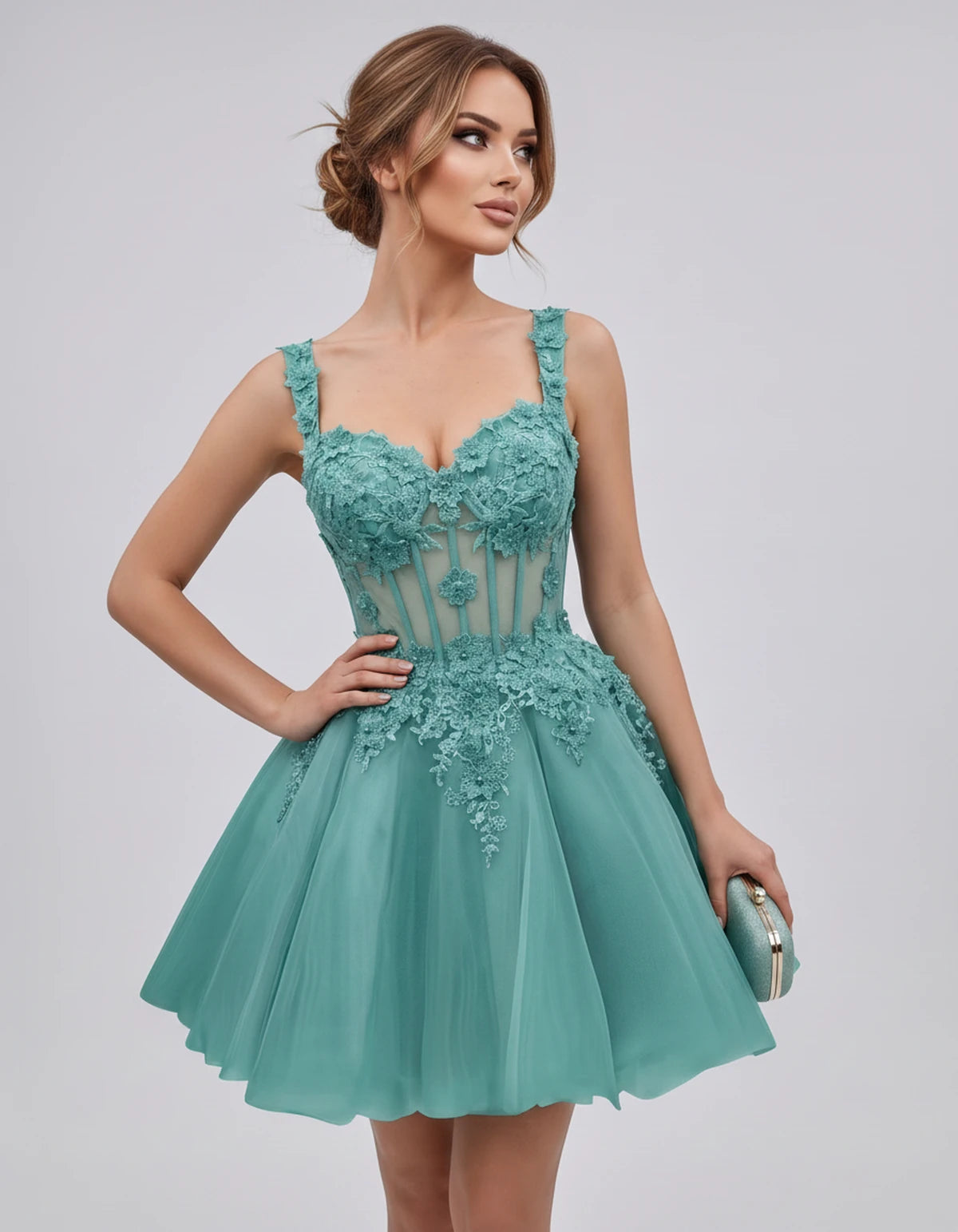 Oleander Mini Dresses — Sage Dark | SKU: RB-9776b0-sagedark-2,RB-9776b0-sagedark-4,RB-9776b0-sagedark-6,RB-9776b0-sagedark-8,RB-9776b0-sagedark-10,RB-9776b0-sagedark-12,RB-9776b0-sagedark-14,RB-9776b0-sagedark-14W,RB-9776b0-sagedark-16,RB-9776b0-sagedark-16W,RB-9776b0-sagedark-18W,RB-9776b0-sagedark-20W