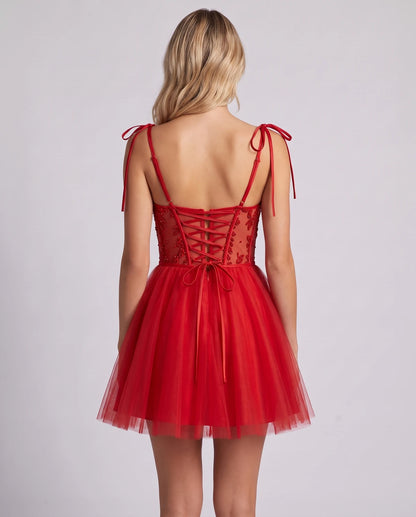 Olympia Mini Dresses — Red | SKU: RB-3ba4b7-red-2,RB-3ba4b7-red-4,RB-3ba4b7-red-6,RB-3ba4b7-red-8,RB-3ba4b7-red-10,RB-3ba4b7-red-12,RB-3ba4b7-red-14,RB-3ba4b7-red-14W,RB-3ba4b7-red-16,RB-3ba4b7-red-16W,RB-3ba4b7-red-18W,RB-3ba4b7-red-20W