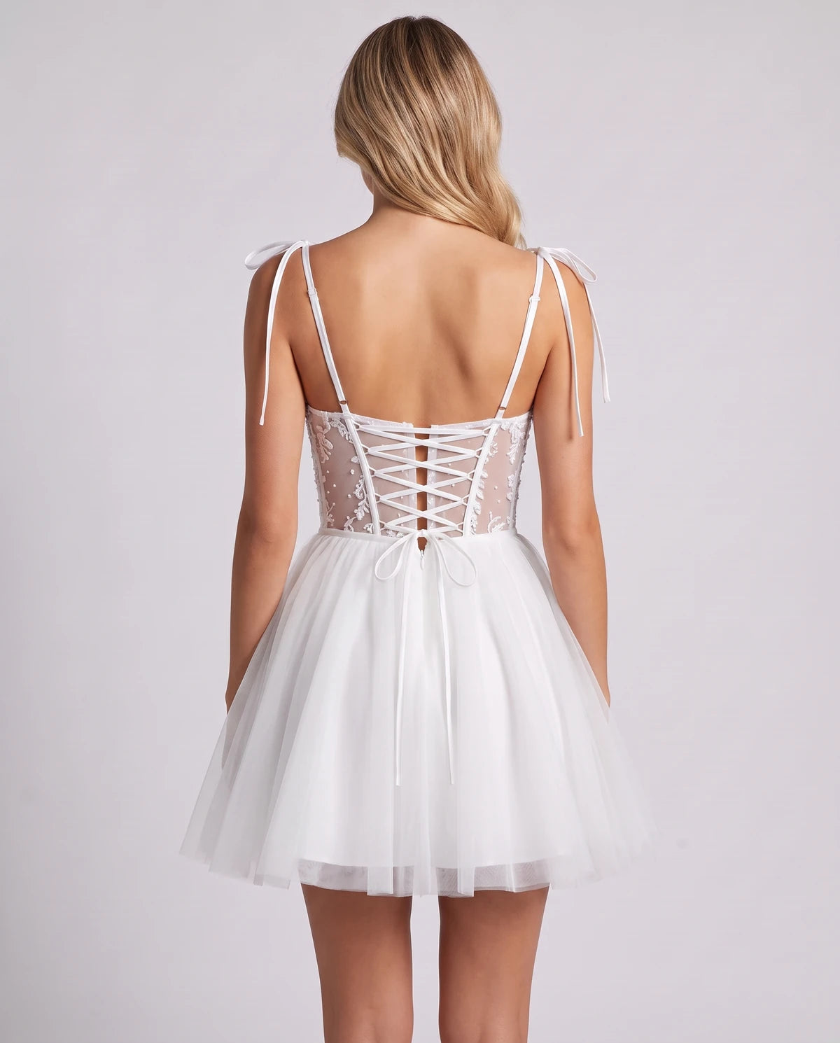 Olympia Mini Dresses — White | SKU: RB-3ba4b7-white-2,RB-3ba4b7-white-4,RB-3ba4b7-white-6,RB-3ba4b7-white-8,RB-3ba4b7-white-10,RB-3ba4b7-white-12,RB-3ba4b7-white-14,RB-3ba4b7-white-14W,RB-3ba4b7-white-16,RB-3ba4b7-white-16W,RB-3ba4b7-white-18W,RB-3ba4b7-white-20W