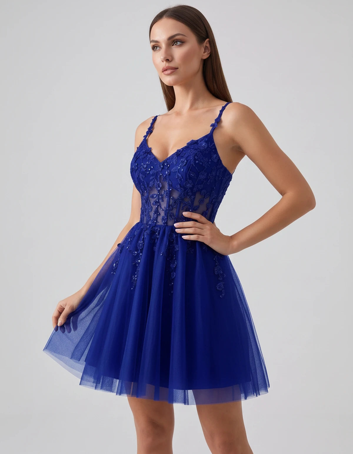 Ombrelle Mini Dresses — Blue | SKU: RB-7b0d28-blue-2,RB-7b0d28-blue-4,RB-7b0d28-blue-6,RB-7b0d28-blue-8,RB-7b0d28-blue-10,RB-7b0d28-blue-12,RB-7b0d28-blue-14,RB-7b0d28-blue-14W,RB-7b0d28-blue-16,RB-7b0d28-blue-16W,RB-7b0d28-blue-18W,RB-7b0d28-blue-20W