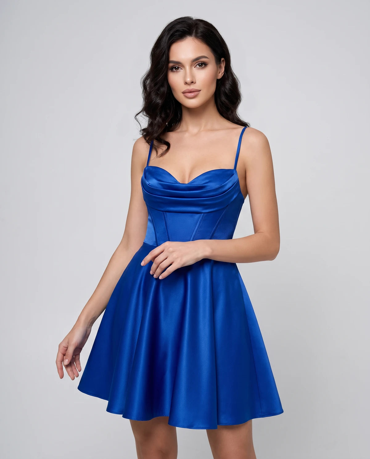 Ondine Mini Dresses — Blue