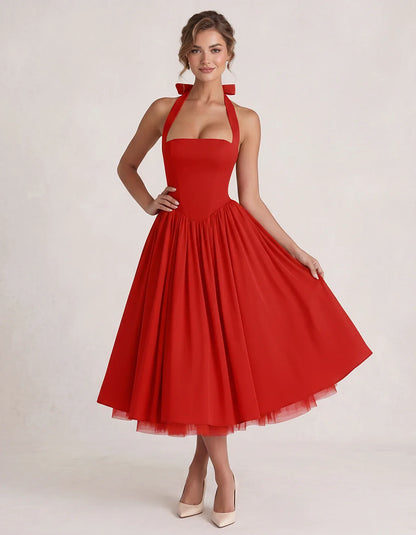 Orange,white,lilac,navy,pink,black,brown,light Blue,red,blue,purple,fuchsia,wine,burgundy,yellow,green Satin Slip Halter Slee | SKU: VMD-583920174618452-RED-L,VMD-583920174618452-RED-M,VMD-583920174618452-RED-S,VMD-583920174618452-RED-XL,VMD-583920174618452-RED-XS