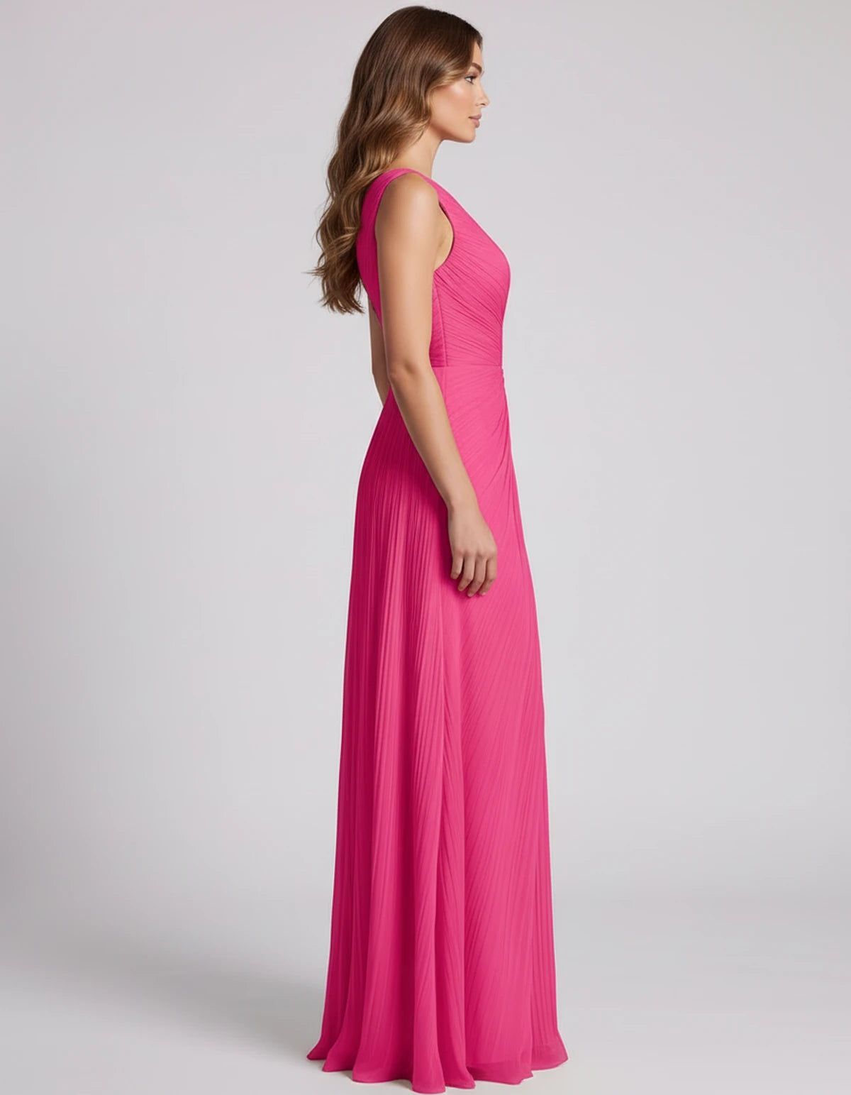 Orchidea Maxi Dresses — Fuchsia | SKU: RB-230363-fuchsia-XS,RB-230363-fuchsia-S,RB-230363-fuchsia-M,RB-230363-fuchsia-L,RB-230363-fuchsia-XL,RB-230363-fuchsia-2XL