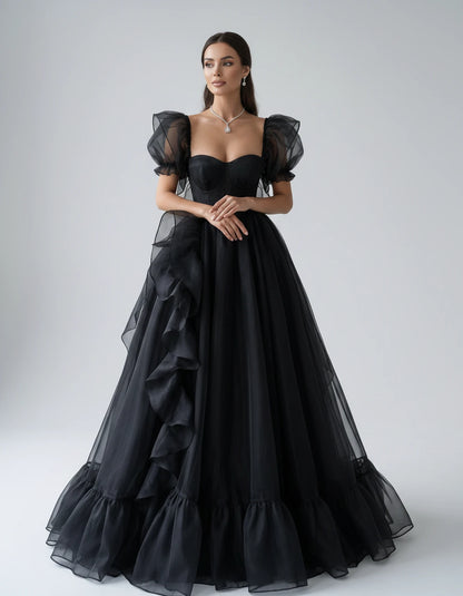 Oriane Maxi Dresses — Black | SKU: RB-f7c2b4-black-2,RB-f7c2b4-black-4,RB-f7c2b4-black-6,RB-f7c2b4-black-8,RB-f7c2b4-black-10,RB-f7c2b4-black-12,RB-f7c2b4-black-14,RB-f7c2b4-black-14W,RB-f7c2b4-black-16W,RB-f7c2b4-black-18W,RB-f7c2b4-black-20W,RB-f7c2b4-black-22W