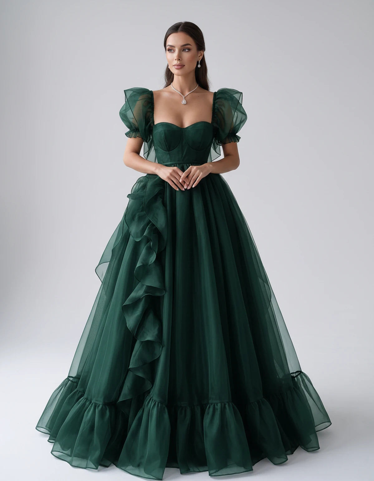 Oriane Maxi Dresses — Green | SKU: RB-f7c2b4-green-2,RB-f7c2b4-green-4,RB-f7c2b4-green-6,RB-f7c2b4-green-8,RB-f7c2b4-green-10,RB-f7c2b4-green-12,RB-f7c2b4-green-14,RB-f7c2b4-green-14W,RB-f7c2b4-green-16W,RB-f7c2b4-green-18W,RB-f7c2b4-green-20W,RB-f7c2b4-green-22W