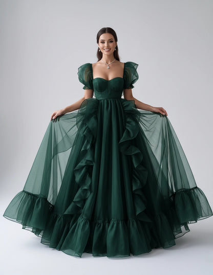 Oriane Maxi Dresses — Green | SKU: RB-f7c2b4-green-2,RB-f7c2b4-green-4,RB-f7c2b4-green-6,RB-f7c2b4-green-8,RB-f7c2b4-green-10,RB-f7c2b4-green-12,RB-f7c2b4-green-14,RB-f7c2b4-green-14W,RB-f7c2b4-green-16W,RB-f7c2b4-green-18W,RB-f7c2b4-green-20W,RB-f7c2b4-green-22W