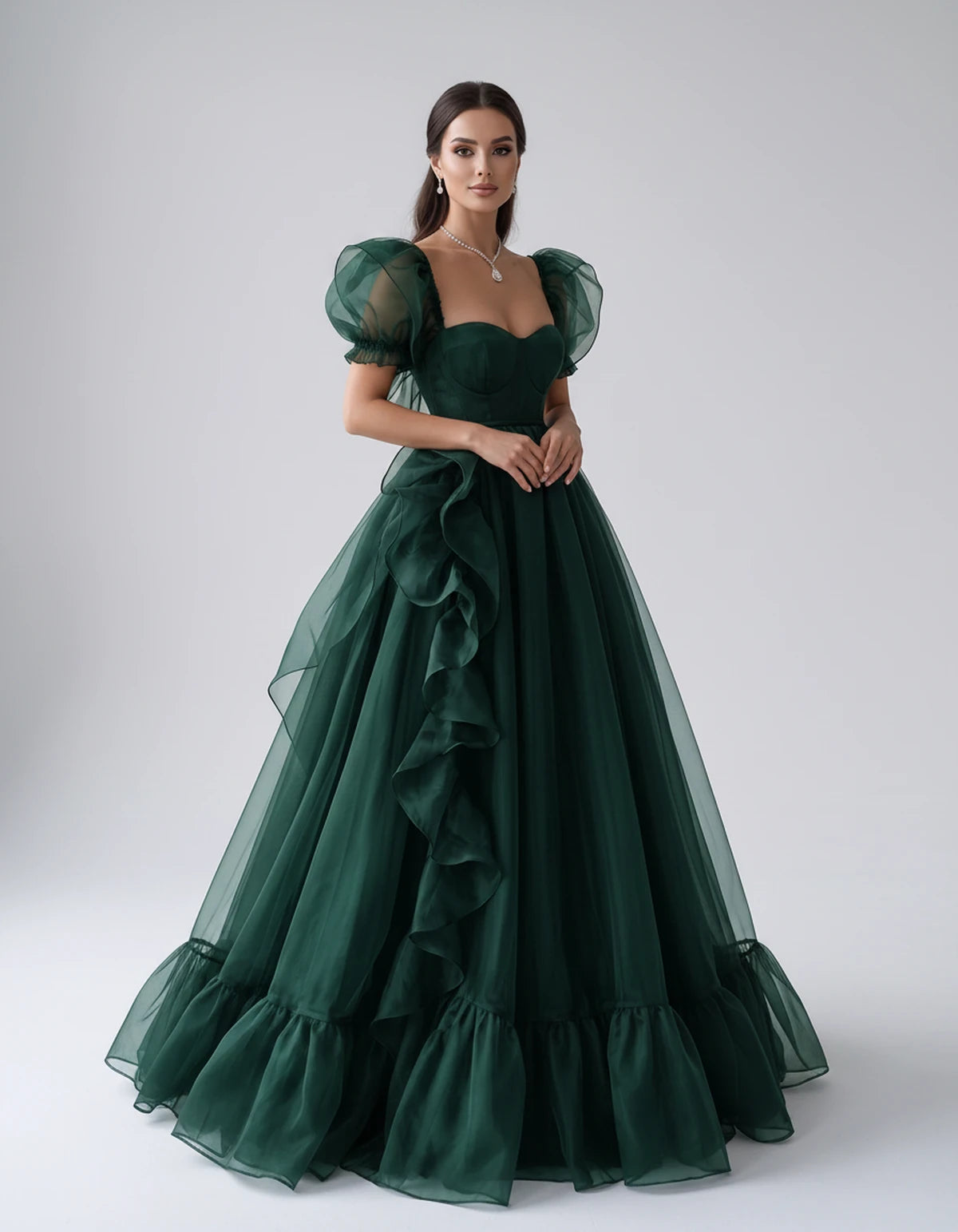 Oriane Maxi Dresses — Green | SKU: RB-f7c2b4-green-2,RB-f7c2b4-green-4,RB-f7c2b4-green-6,RB-f7c2b4-green-8,RB-f7c2b4-green-10,RB-f7c2b4-green-12,RB-f7c2b4-green-14,RB-f7c2b4-green-14W,RB-f7c2b4-green-16W,RB-f7c2b4-green-18W,RB-f7c2b4-green-20W,RB-f7c2b4-green-22W