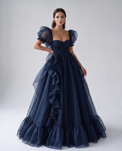Oriane Maxi Dresses — Navy