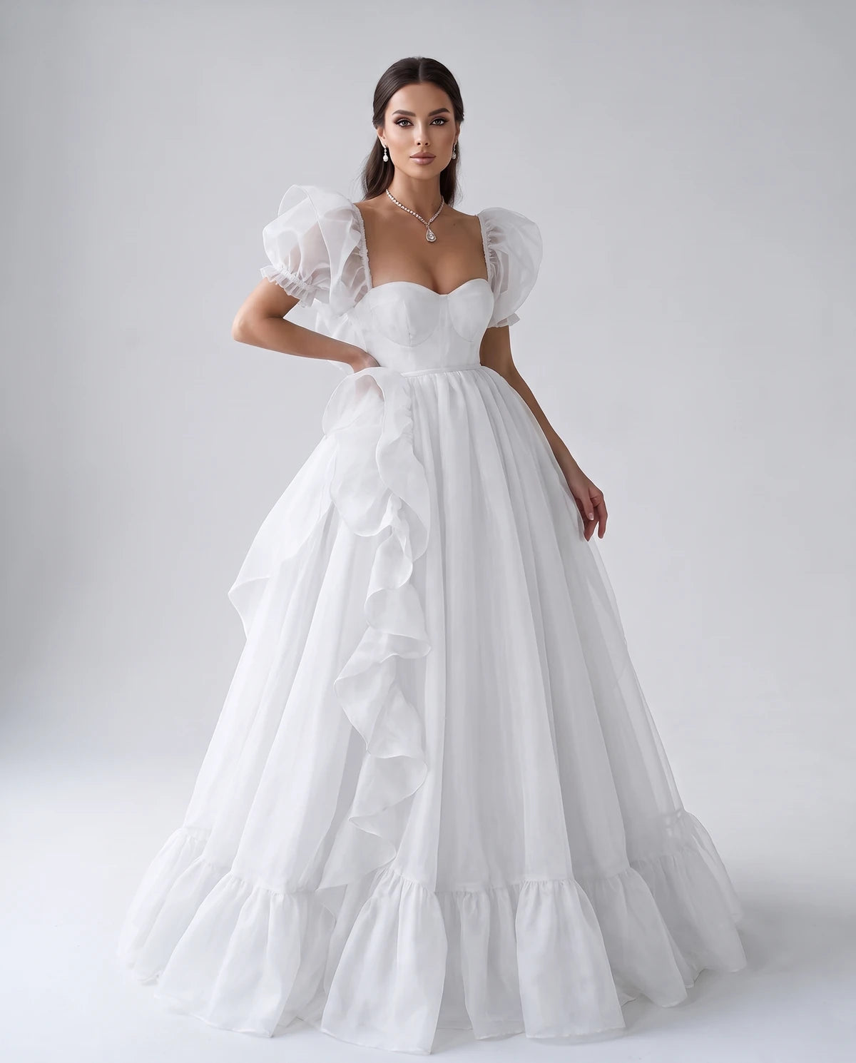 Oriane Maxi Dresses — White