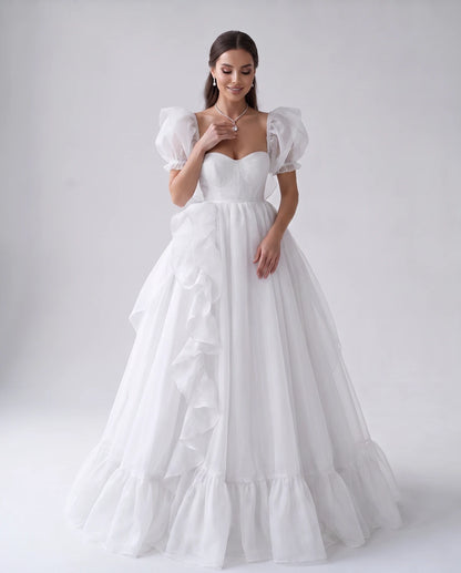 Oriane Maxi Dresses — White | SKU: RB-f7c2b4-white-2,RB-f7c2b4-white-4,RB-f7c2b4-white-6,RB-f7c2b4-white-8,RB-f7c2b4-white-10,RB-f7c2b4-white-12,RB-f7c2b4-white-14,RB-f7c2b4-white-14W,RB-f7c2b4-white-16W,RB-f7c2b4-white-18W,RB-f7c2b4-white-20W,RB-f7c2b4-white-22W