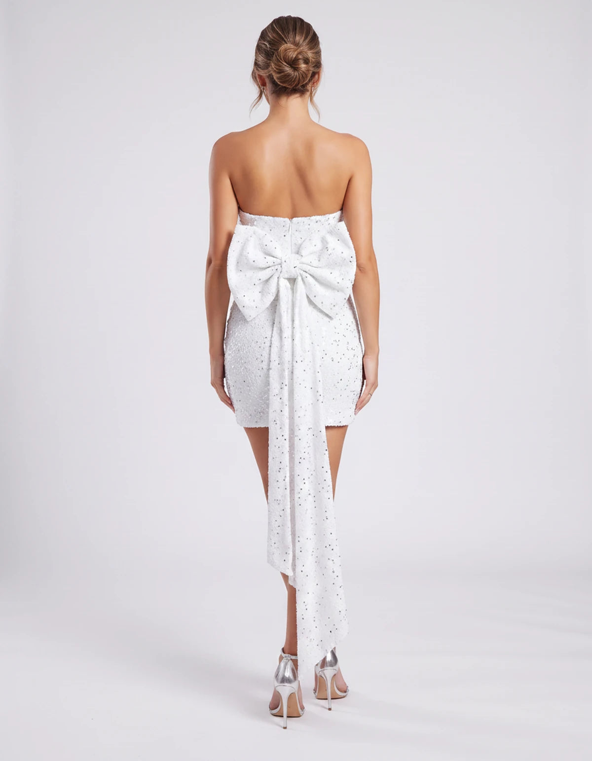 Pandora Mini Dresses — White | SKU: RB-cd9fe5-white-2,RB-cd9fe5-white-4,RB-cd9fe5-white-6,RB-cd9fe5-white-8,RB-cd9fe5-white-10,RB-cd9fe5-white-12,RB-cd9fe5-white-14,RB-cd9fe5-white-16,RB-cd9fe5-white-16W,RB-cd9fe5-white-18W,RB-cd9fe5-white-20W,RB-cd9fe5-white-22W