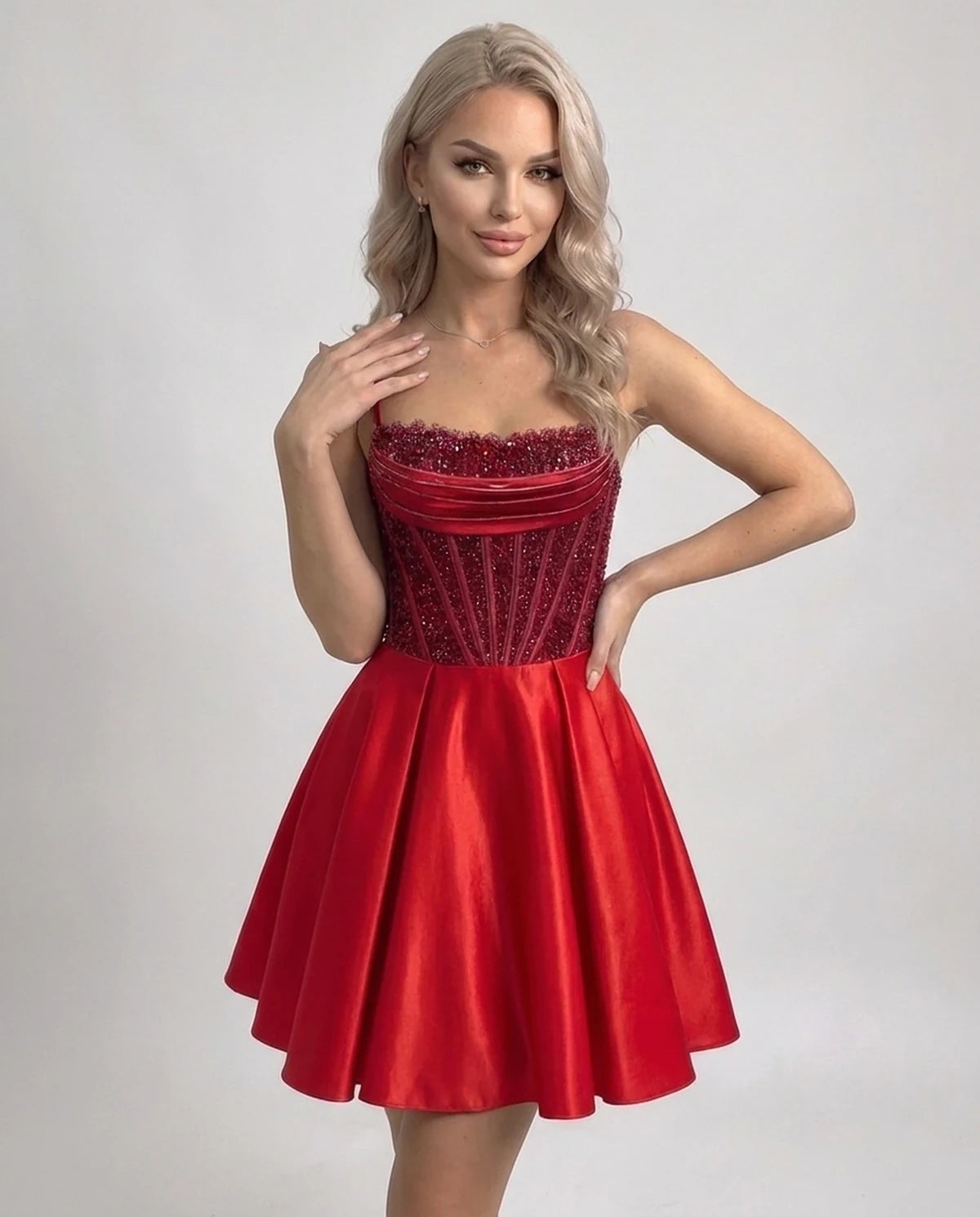 Papillon Mini Dresses — Red | SKU: RB-6b962e-red-2,RB-6b962e-red-4,RB-6b962e-red-6,RB-6b962e-red-8,RB-6b962e-red-10,RB-6b962e-red-12,RB-6b962e-red-14,RB-6b962e-red-16,RB-6b962e-red-18W,RB-6b962e-red-20W,RB-6b962e-red-22W,RB-6b962e-red-24W