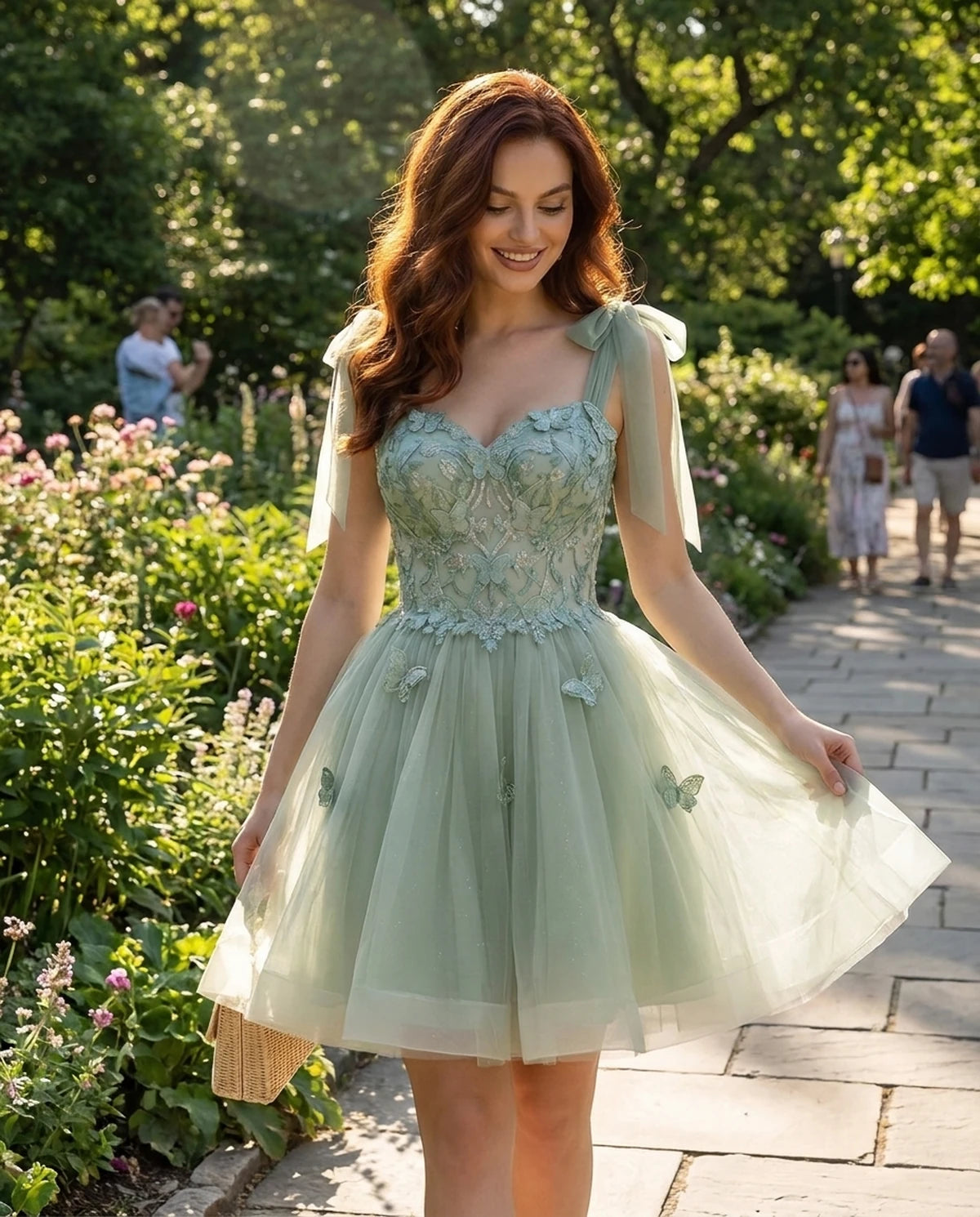 Parthenia Mini Dresses — Green | SKU: RB-28b68c-green-2,RB-28b68c-green-4,RB-28b68c-green-6,RB-28b68c-green-8,RB-28b68c-green-10,RB-28b68c-green-12,RB-28b68c-green-14,RB-28b68c-green-16,RB-28b68c-green-16W,RB-28b68c-green-18W,RB-28b68c-green-20W,RB-28b68c-green-22W
