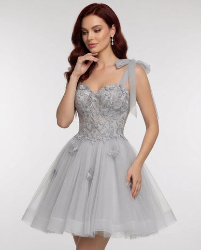 Parthenia Mini Dresses — Grey | SKU: RB-28b68c-grey-2,RB-28b68c-grey-4,RB-28b68c-grey-6,RB-28b68c-grey-8,RB-28b68c-grey-10,RB-28b68c-grey-12,RB-28b68c-grey-14,RB-28b68c-grey-16,RB-28b68c-grey-16W,RB-28b68c-grey-18W,RB-28b68c-grey-20W,RB-28b68c-grey-22W