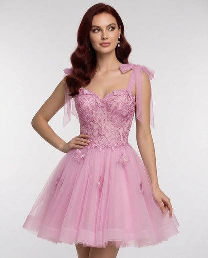Parthenia Mini Dresses — Pink | SKU: RB-28b68c-pink-2,RB-28b68c-pink-4,RB-28b68c-pink-6,RB-28b68c-pink-8,RB-28b68c-pink-10,RB-28b68c-pink-12,RB-28b68c-pink-14,RB-28b68c-pink-16,RB-28b68c-pink-16W,RB-28b68c-pink-18W,RB-28b68c-pink-20W,RB-28b68c-pink-22W