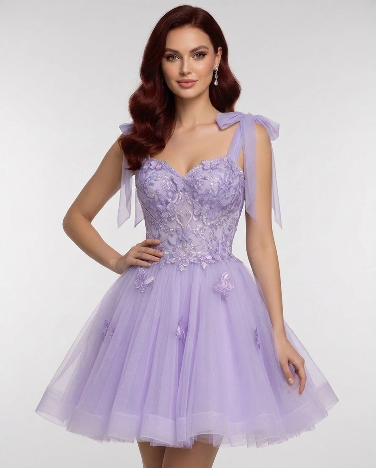 Parthenia Mini Dresses — Purple | SKU: RB-28b68c-purple-2,RB-28b68c-purple-4,RB-28b68c-purple-6,RB-28b68c-purple-8,RB-28b68c-purple-10,RB-28b68c-purple-12,RB-28b68c-purple-14,RB-28b68c-purple-16,RB-28b68c-purple-16W,RB-28b68c-purple-18W,RB-28b68c-purple-20W,RB-28b68c-purple-22W