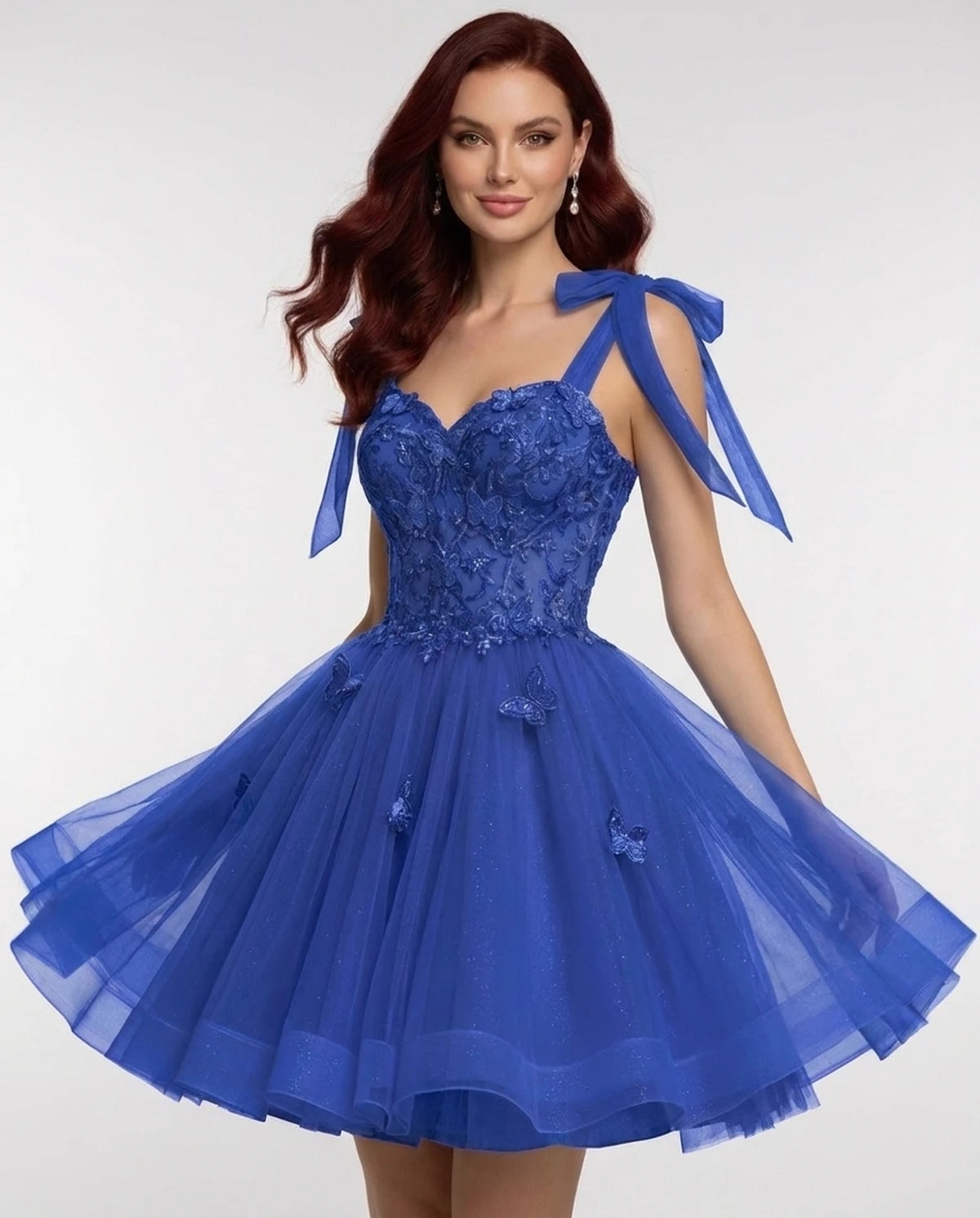 Parthenia Mini Dresses — Royal blue | SKU: RB-28b68c-royalbbf-2,RB-28b68c-royalbbf-4,RB-28b68c-royalbbf-6,RB-28b68c-royalbbf-8,RB-28b68c-royalbbf-10,RB-28b68c-royalbbf-12,RB-28b68c-royalbbf-14,RB-28b68c-royalbbf-16,RB-28b68c-royalbbf-16W,RB-28b68c-royalbbf-18W,RB-28b68c-royalbbf-20W,RB-28b68c-royalbbf-22W