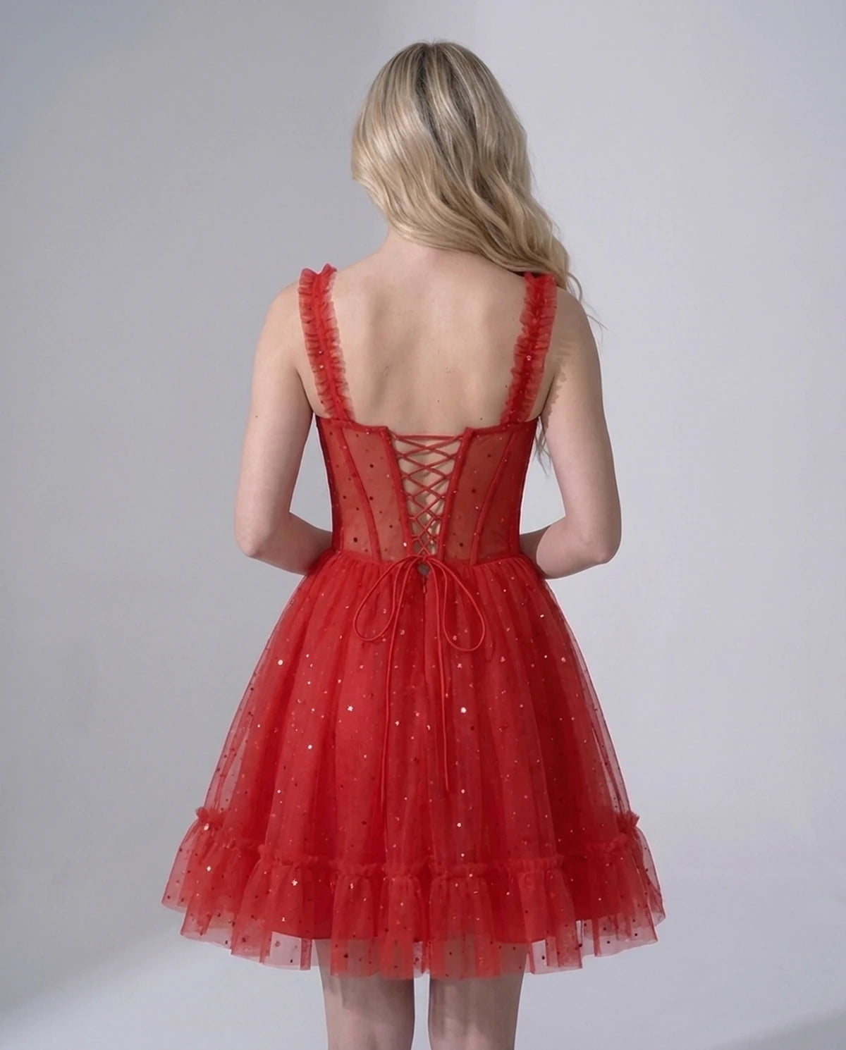 Pastorale Mini Dresses — Red | SKU: RB-e3adc8-red-2,RB-e3adc8-red-4,RB-e3adc8-red-6,RB-e3adc8-red-8,RB-e3adc8-red-10,RB-e3adc8-red-12,RB-e3adc8-red-14,RB-e3adc8-red-16,RB-e3adc8-red-16W,RB-e3adc8-red-18W,RB-e3adc8-red-20W,RB-e3adc8-red-22W