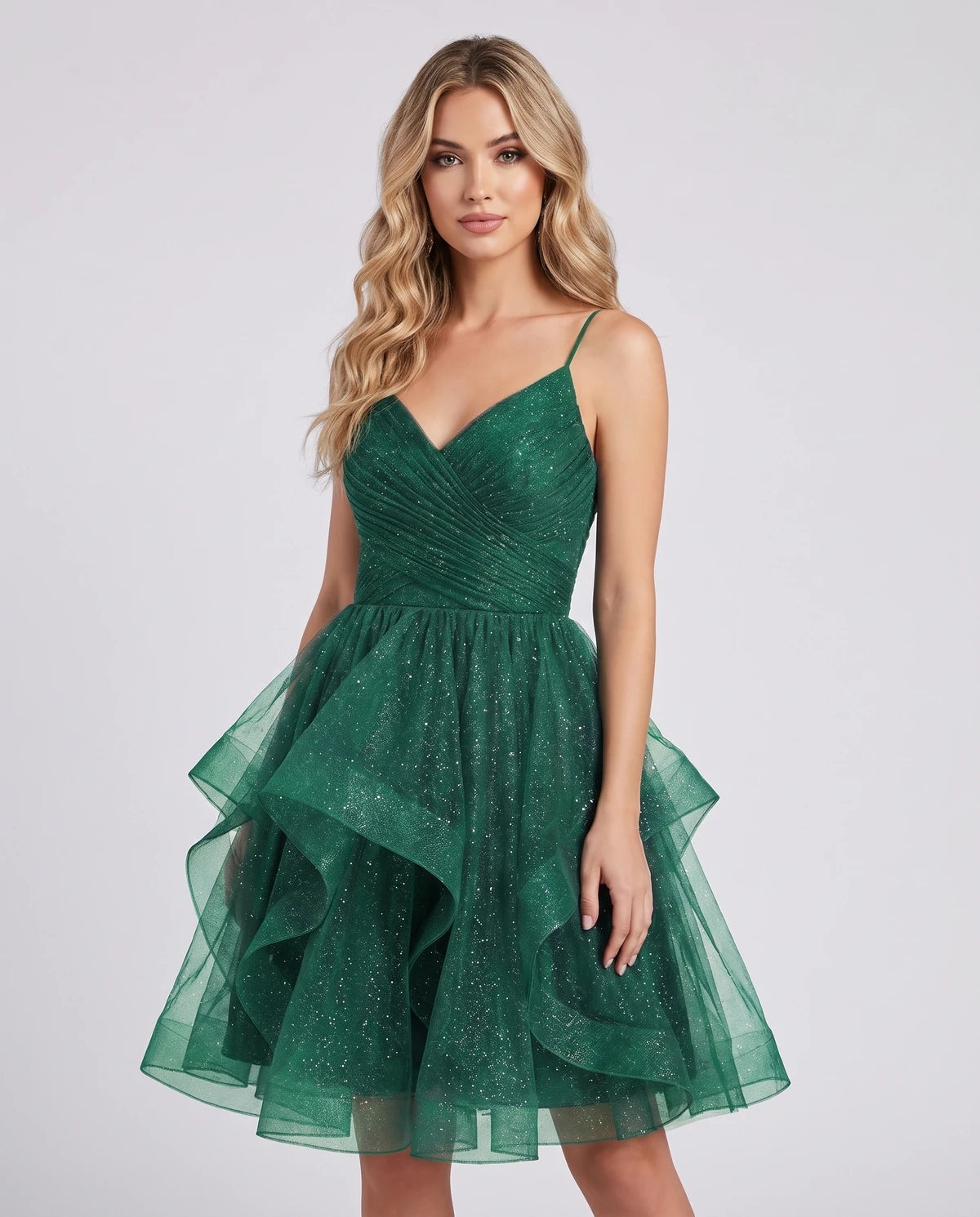 Pavlina Mini Dresses — Green