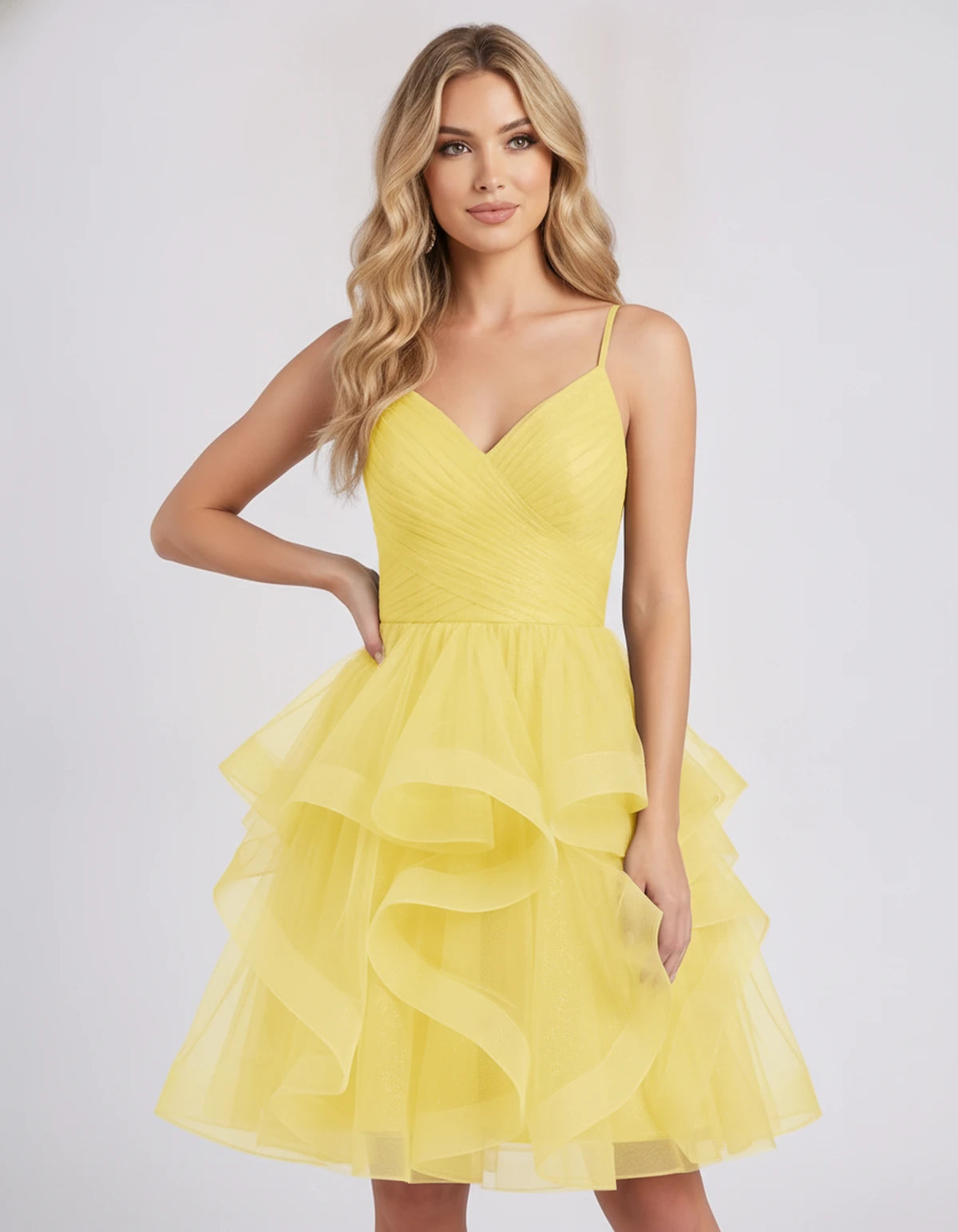 Pavlina Mini Dresses — Yellow | SKU: RB-5dc194-yellow-2,RB-5dc194-yellow-4,RB-5dc194-yellow-6,RB-5dc194-yellow-8,RB-5dc194-yellow-10,RB-5dc194-yellow-12,RB-5dc194-yellow-14,RB-5dc194-yellow-16,RB-5dc194-yellow-16W,RB-5dc194-yellow-18W,RB-5dc194-yellow-20W,RB-5dc194-yellow-22W