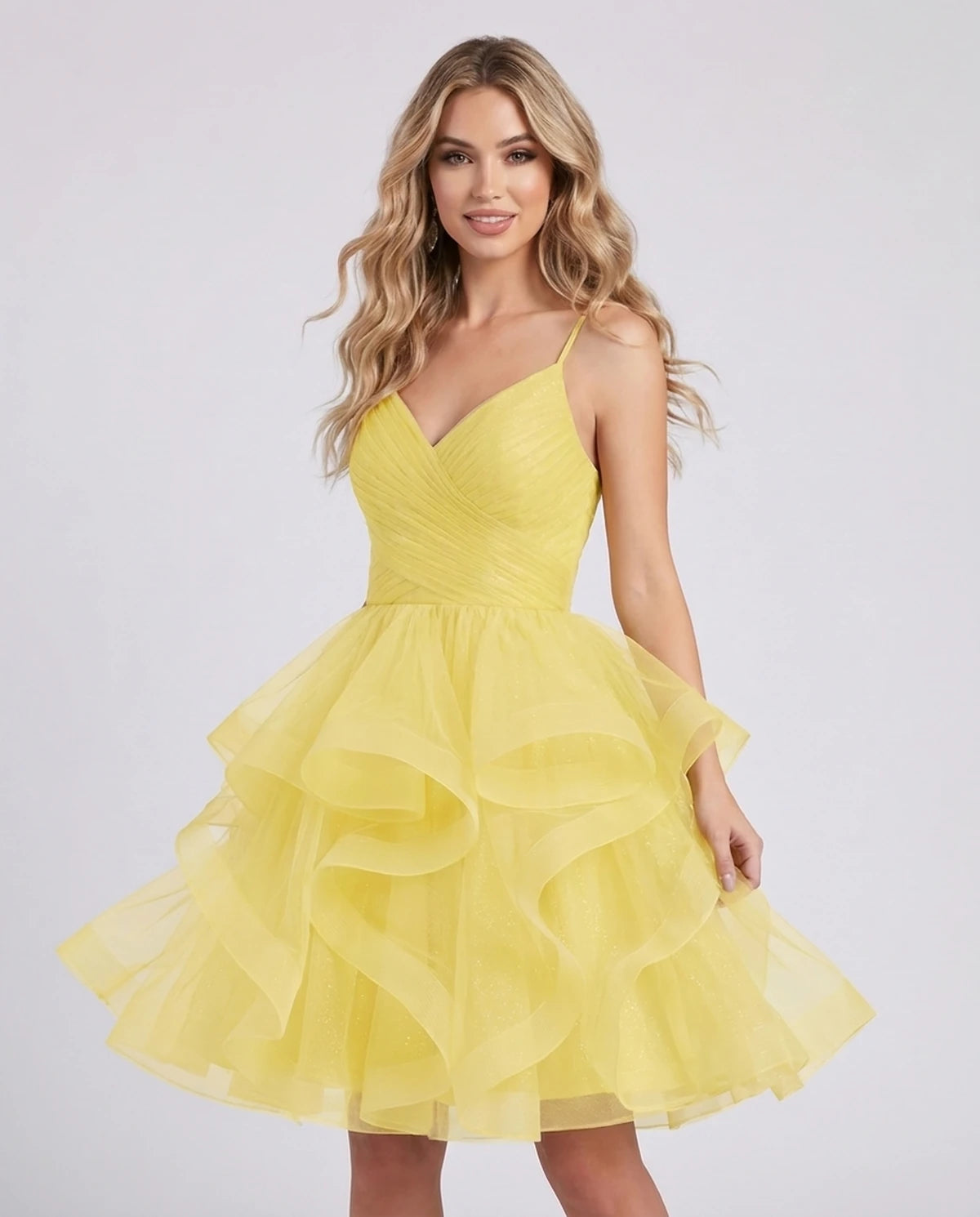 Pavlina Mini Dresses — Yellow | SKU: RB-5dc194-yellow-2,RB-5dc194-yellow-4,RB-5dc194-yellow-6,RB-5dc194-yellow-8,RB-5dc194-yellow-10,RB-5dc194-yellow-12,RB-5dc194-yellow-14,RB-5dc194-yellow-16,RB-5dc194-yellow-16W,RB-5dc194-yellow-18W,RB-5dc194-yellow-20W,RB-5dc194-yellow-22W