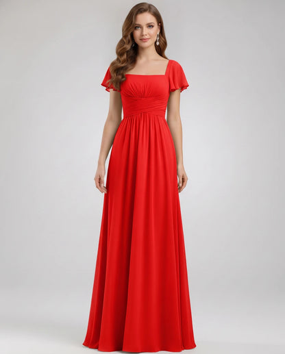 Peregrine Maxi Dresses — Red