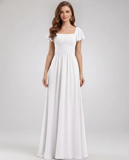 Peregrine Maxi Dresses — White