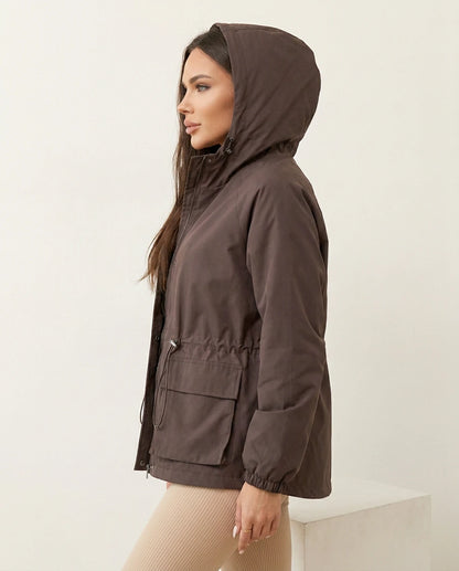 Perrine Jackets — Coffee | SKU: RB-f40922-coffee-XS,RB-f40922-coffee-S,RB-f40922-coffee-M,RB-f40922-coffee-L,RB-f40922-coffee-XL