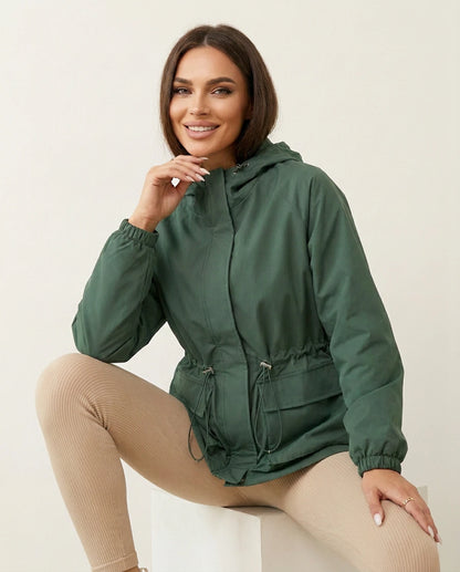 Perrine Jackets — Green | SKU: RB-f40922-green-XS,RB-f40922-green-S,RB-f40922-green-M,RB-f40922-green-L,RB-f40922-green-XL